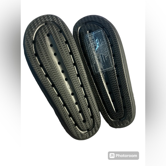 NWT Victoria’s Secret PINK slides black sz LG - Picture 5 of 5